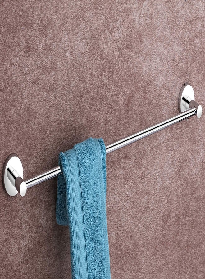 iSTAR Chrome Finish Stainless Steel Towel Rod/Towel Rack for Bathroom/Towel Bar/Hanger/Stand/Bathroom Accessories (24 Inch Pack of 1) - Image 1